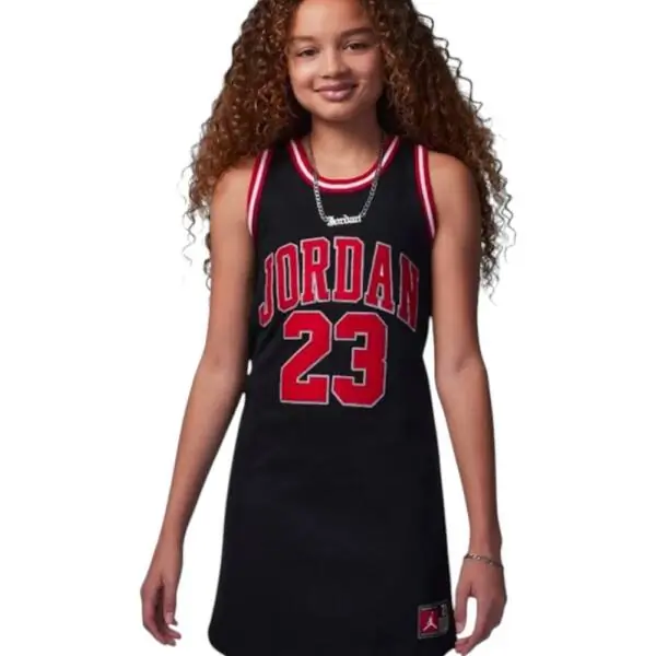 Jordan - Παιδικό Φόρεμα Jersey Dress 23 45C918-023 Μαύρο