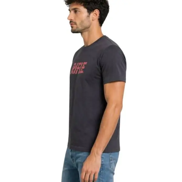 Rifle- Ανδρικό T-shirt RFT001-BLU Μπλε Σκούρο RFT001-BLU