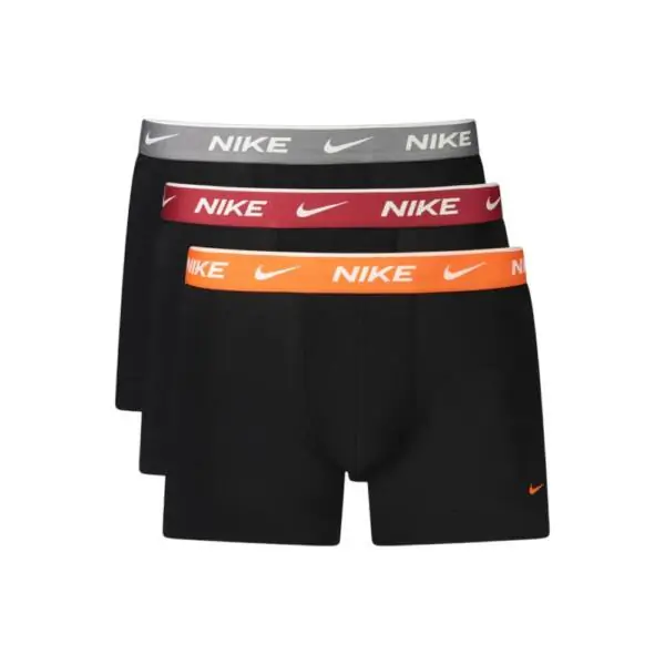 Nike - Ανδρικά Μποξεράκια Everyday Trunk Boxer 3-Pack MQ00KE1284-0VN Μαύρο MQ00KE1284-0VN