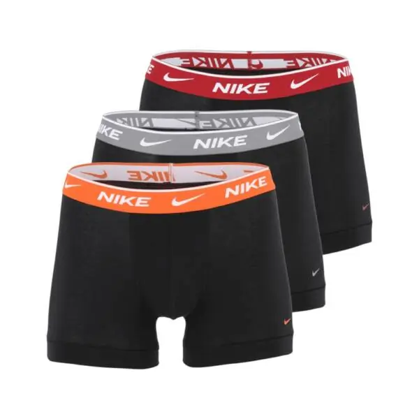 Nike - Ανδρικά Μποξεράκια Everyday Trunk Boxer 3-Pack MQ00KE1284-0VN Μαύρο