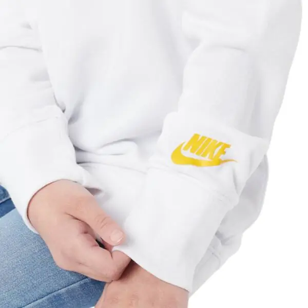 Nike - Παιδική Μπλούζα Daisy Crew 36J045-100 Λευκό 36J045-100