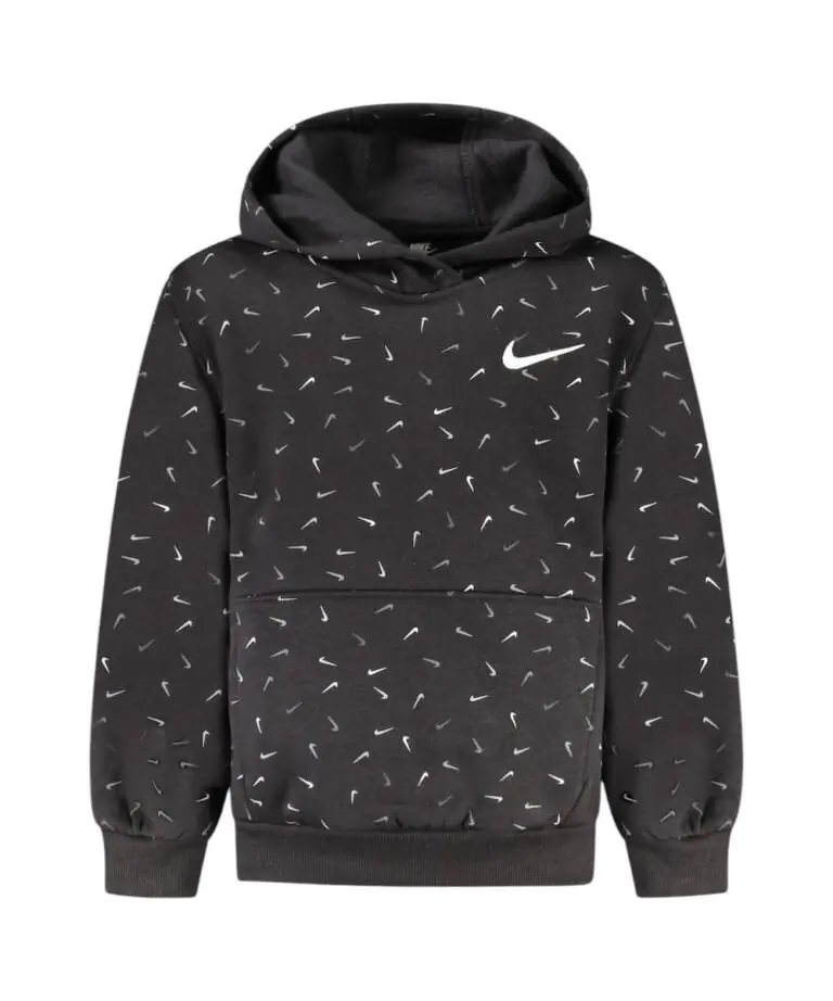 Nike - Παιδική Μπλούζα Φούτερ Zip-Up 36L025-023 Μαύρο