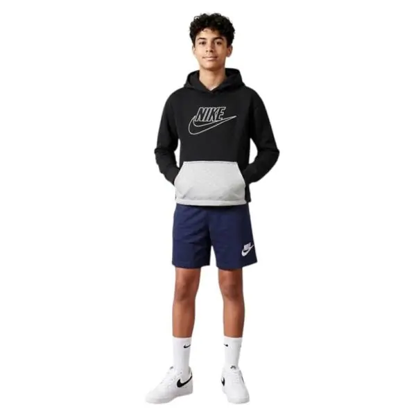 Nike - Παιδική Μπλούζα Φούτερ Kids Zip-Up 36I265-023 Μαύρο 36I265-023