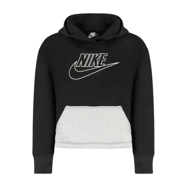 Nike - Παιδική Μπλούζα Φούτερ Kids Zip-Up 36I265-023 Μαύρο 36I265-023