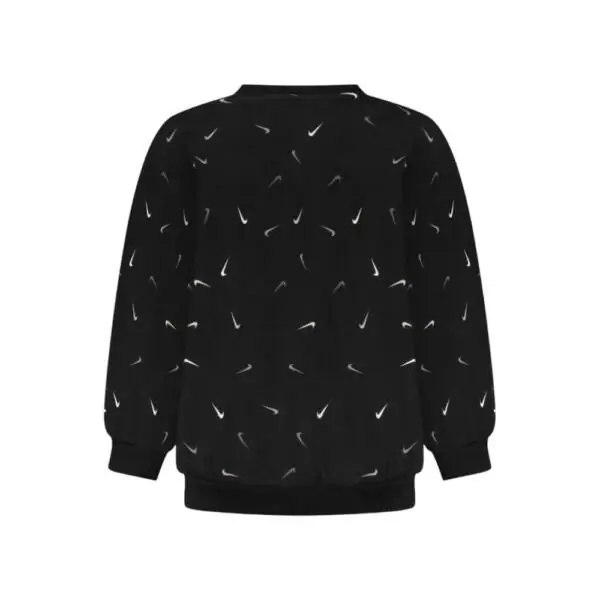 Nike - Παιδική Μπλούζα Φούτερ Zip-Up 36K599-023 Μαύρο 36K599-023