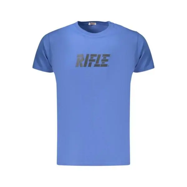Rifle- Ανδρικό T-shirt RFT001-AZZURR Γαλάζιο RFT001-AZZURR