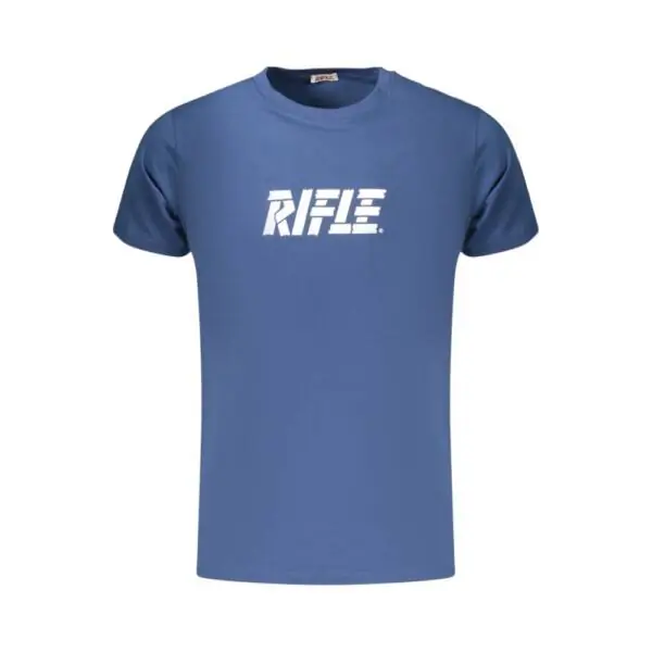 Rifle- Ανδρικό T-shirt RFT001-JEANS Μπλε Ραφ RFT001-JEANS