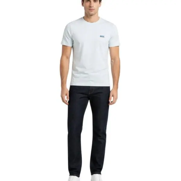 Rifle- Ανδρικό T-shirt RFT002-CIELO Σιέλ