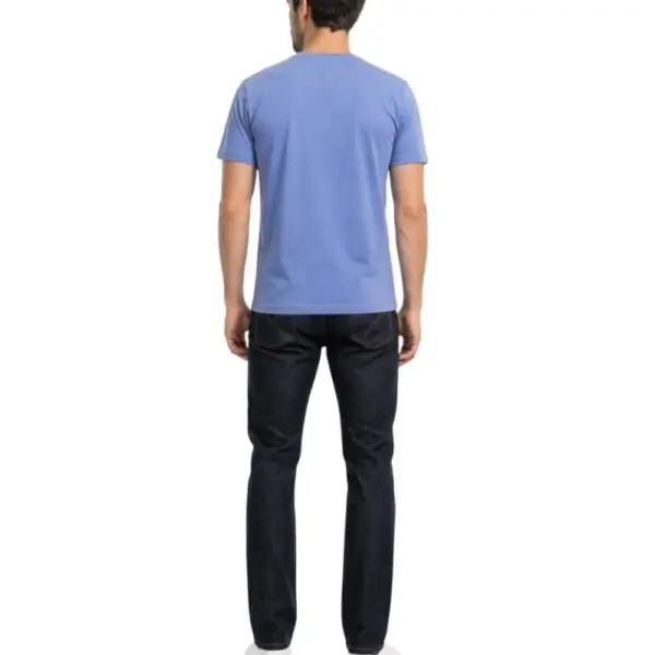 Rifle- Ανδρικό T-shirt RFT002-JEANS Μπλε Ραφ RFT002-JEANS
