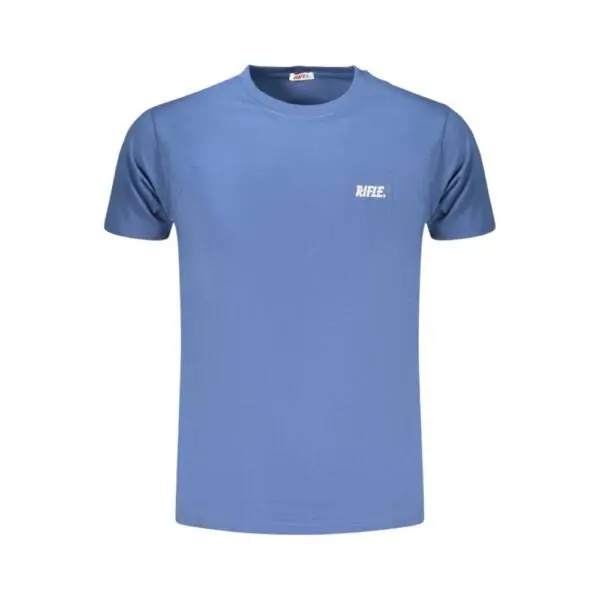 Rifle- Ανδρικό T-shirt RFT002-JEANS Μπλε Ραφ RFT002-JEANS