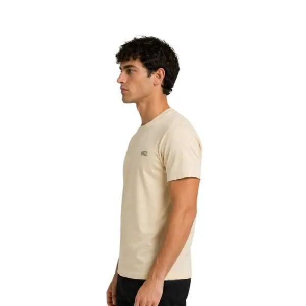 Rifle- Ανδρικό T-shirt RFT002-SABBIA Μπεζ RFT002-SABBIA