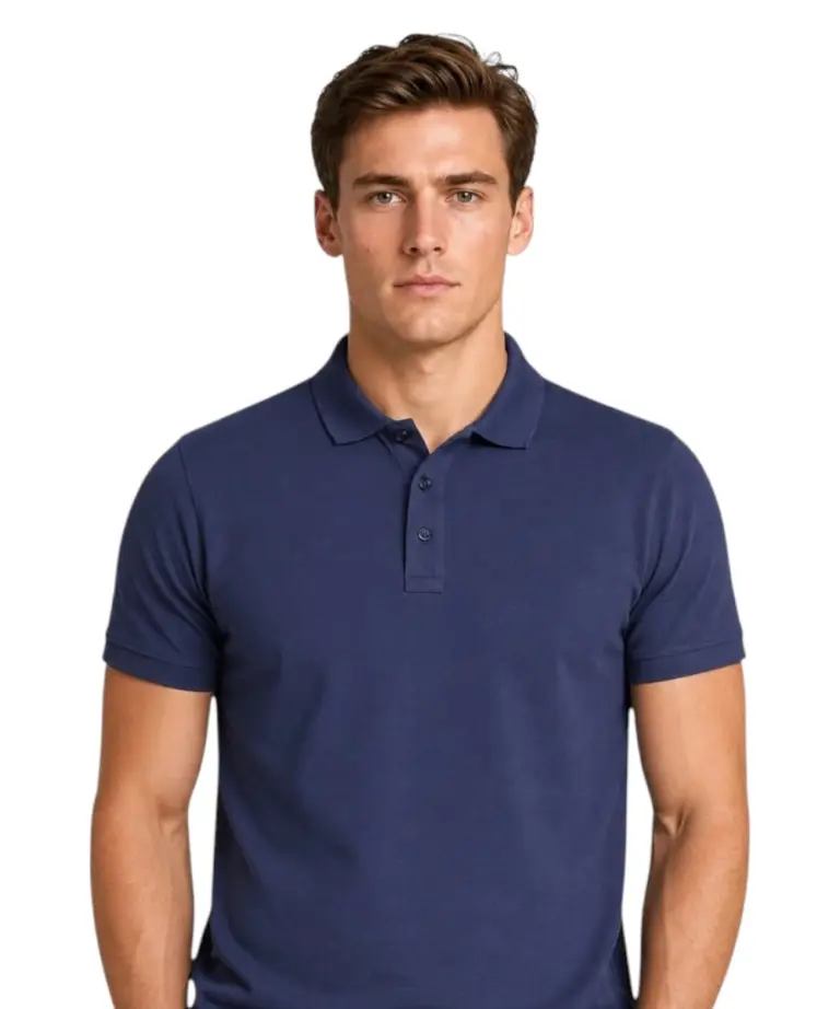 Norway Nautical School - Ανδρική Κοντομάνικη Μπλούζα Polo 868869-NAVY Μπλε Ναυτικό