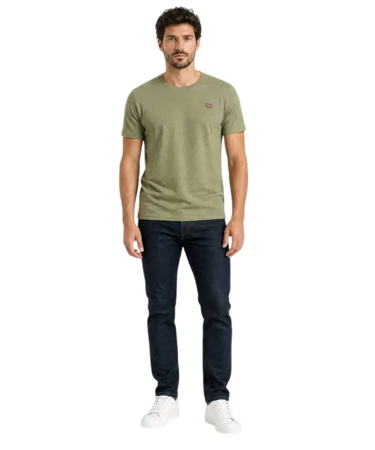 Norway Nautical School - Ανδρικό T-shirt Κοντομάνικο 836016-MILITY Λαδί