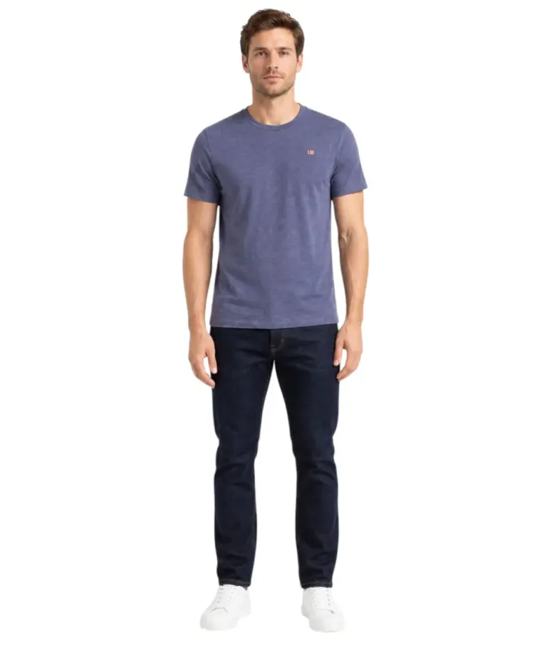 Norway Nautical School - Ανδρικό T-shirt Κοντομάνικο 836016-NAVY Μπλε Ναυτικό