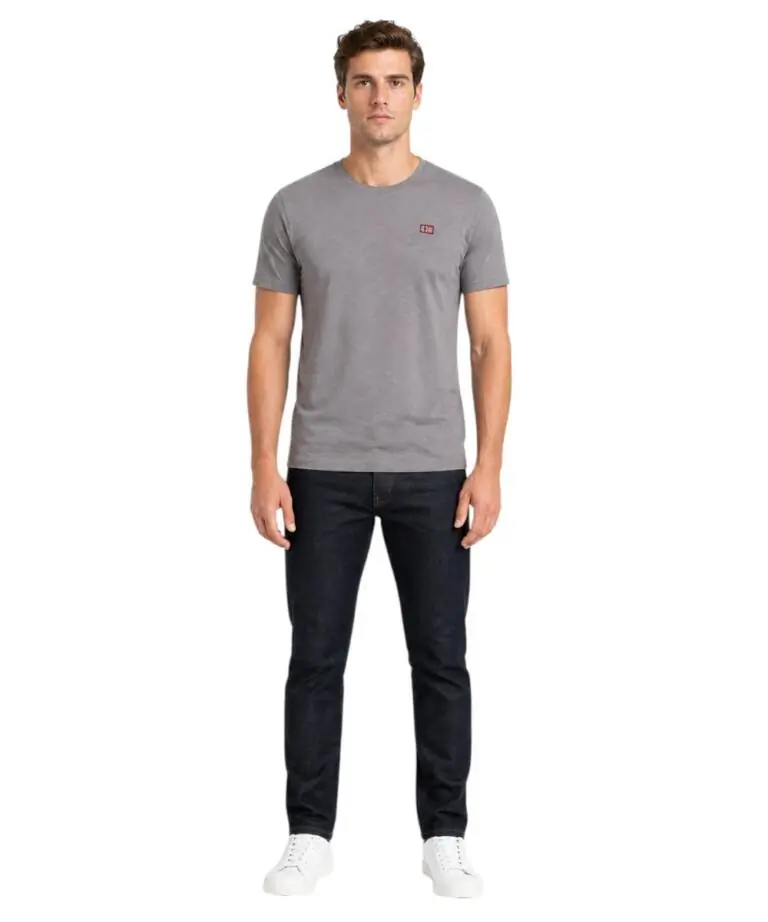 Norway Nautical School - Ανδρικό T-shirt Κοντομάνικο 836016-REVET Γκρι