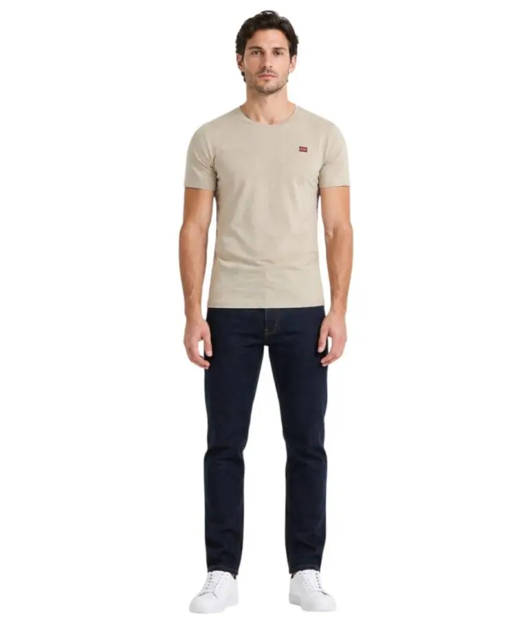 Norway Nautical School - Ανδρικό T-shirt Κοντομάνικο 836016-SAND Μπεζ