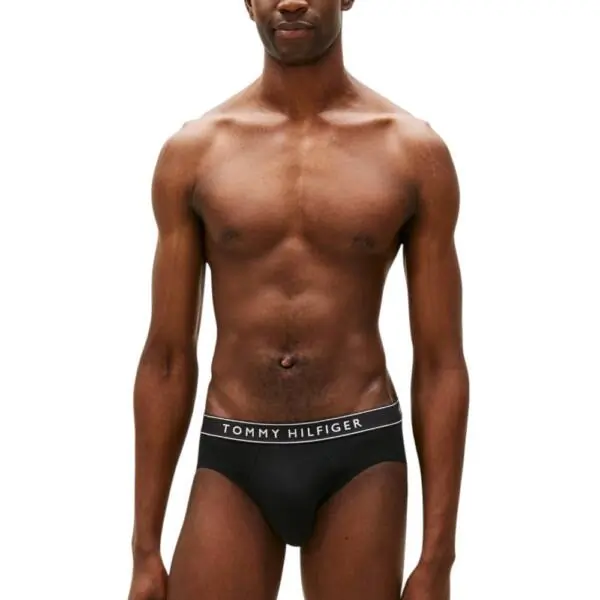 Tommy hilfiger - Ανδρικά Σλιπ 3Pack Brief Logo UM0UM03856-0SE Μαύρο UM0UM03856-0SE