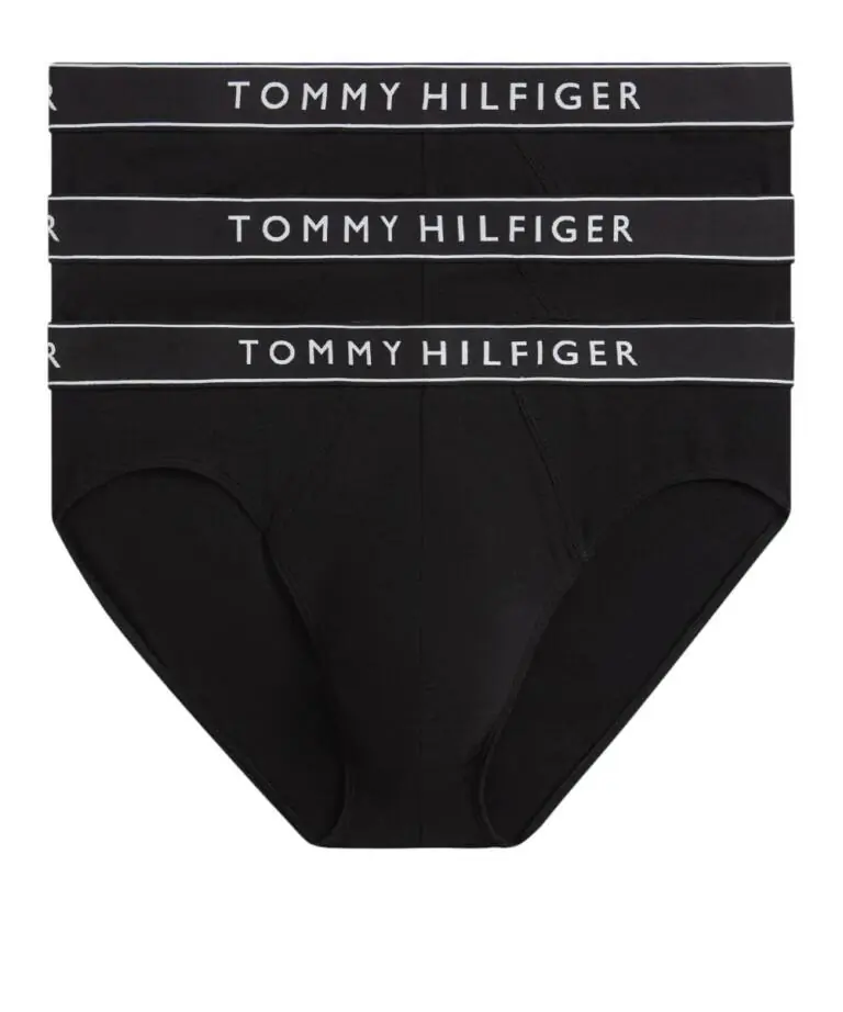 Tommy hilfiger - Ανδρικά Σλιπ 3Pack Brief Logo UM0UM03856-0SE Μαύρο