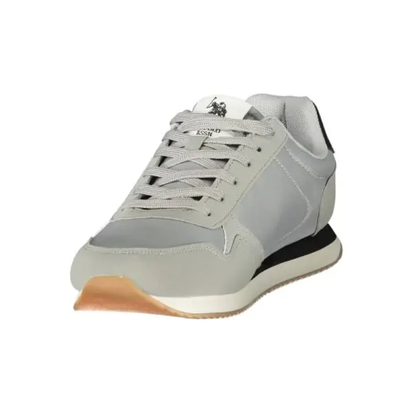 U.S. Polo Assn. - Ανδρικά Sneakers Happy HAPPY001M6NH1-002 Γκρι HAPPY001M6NH1-002