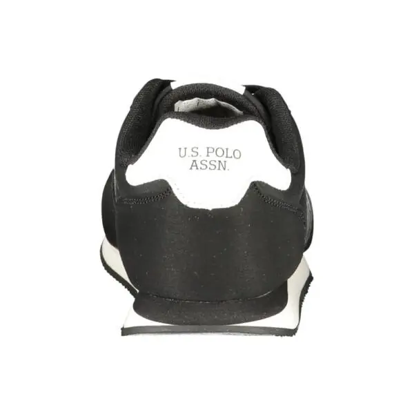U.S. Polo Assn. - Ανδρικά Sneakers Happy HAPPY001M6NH1-BLK Μαύρο HAPPY001M6NH1-BLK