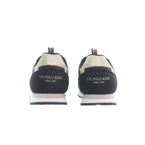 U.S. Polo Assn. - Παιδικά Sneakers NOBIK008K3TH1-BLK Μαύρο NOBIK008K3TH1-BLK