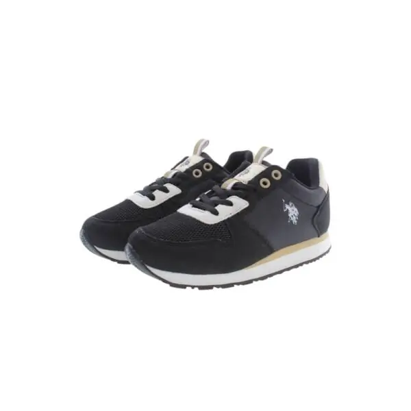 U.S. Polo Assn. - Παιδικά Sneakers NOBIK008K3TH1-BLK Μαύρο NOBIK008K3TH1-BLK