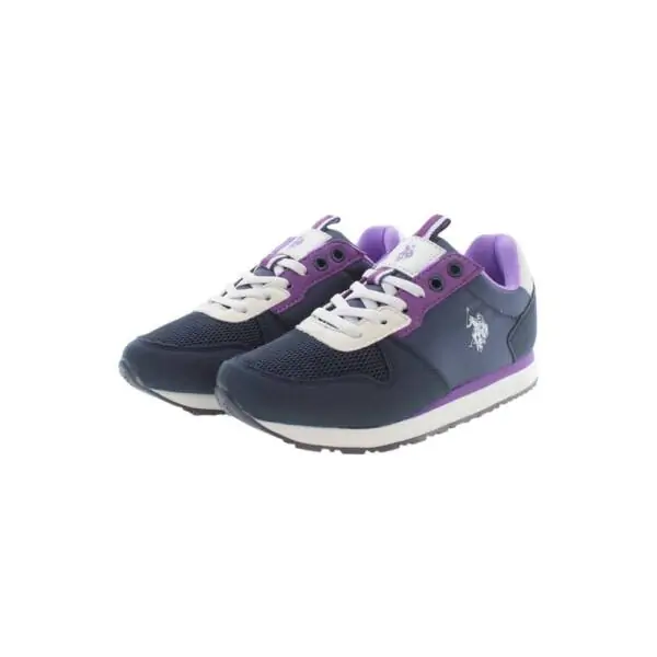 U.S. Polo Assn. - Παιδικά Sneakers NOBIK008K3TH1-DBL-V Μωβ NOBIK008K3TH1-DBL-V
