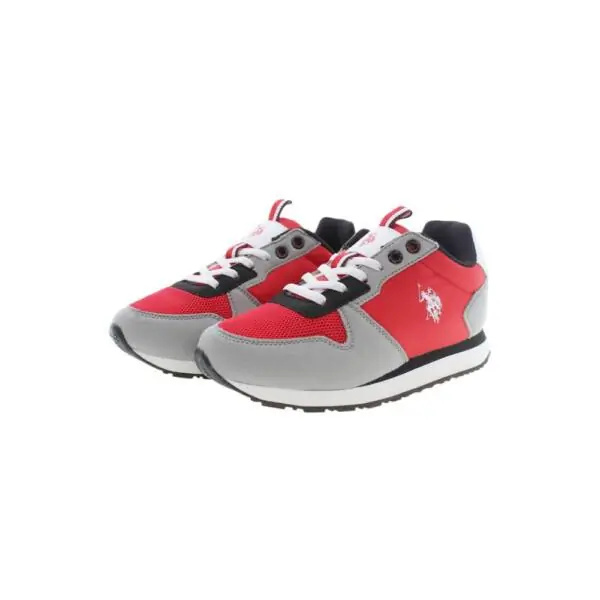 U.S. Polo Assn. - Παιδικά Sneakers NOBIK008K3TH1-RED-L Κόκκινο NOBIK008K3TH1-RED-L