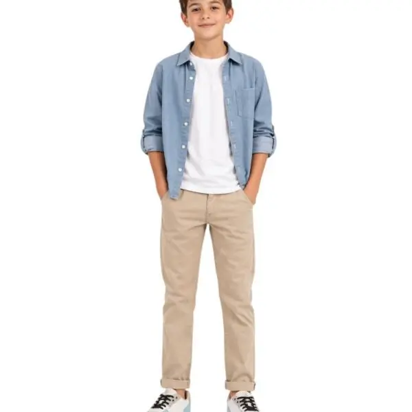 U.S. Polo Assn. - Παιδικά Sneakers NOBIK008K3TH1-WHI Σιέλ/Λευκό NOBIK008K3TH1-WHI