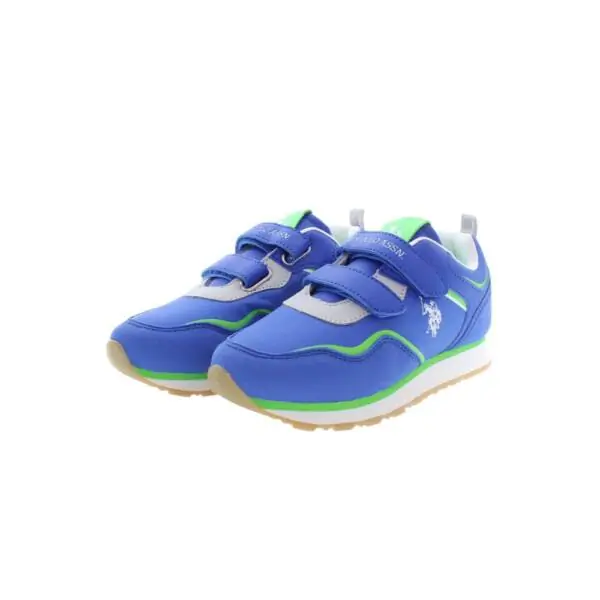 U.S. Polo Assn. - Παιδικά Sneakers NOBIK009K3/NH1-BLU-GRE Μπλε NOBIK009K3/NH1-BLU-GRE