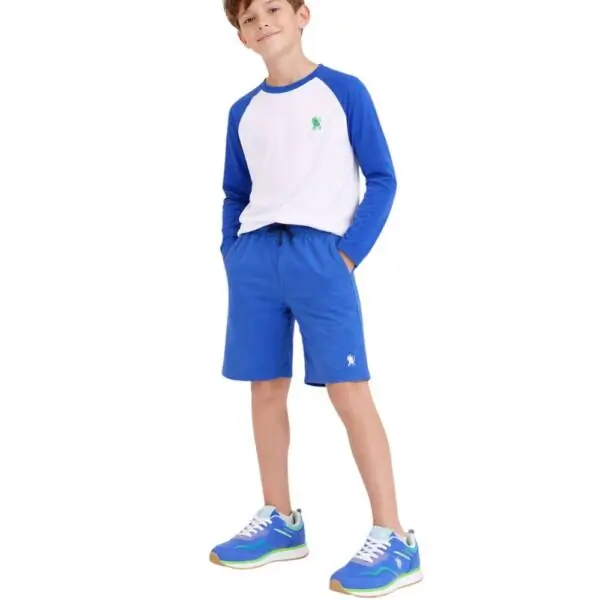 U.S. Polo Assn. - Παιδικά Sneakers Nobik NOBIK010K3NH1-BLU-GRE Μπλε NOBIK010K3NH1-BLU-GRE