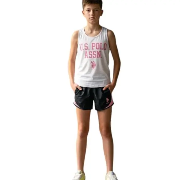 U.S. Polo Assn. - Παιδικά Sneakers Nobik NOBIK010K3NH1-LGR Γκρι NOBIK010K3NH1-LGR