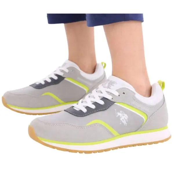 U.S. Polo Assn. - Παιδικά Sneakers Nobik NOBIK010K3NH1-LGR Γκρι NOBIK010K3NH1-LGR