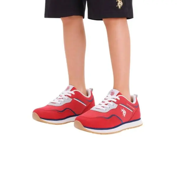 U.S. Polo Assn. - Παιδικά Sneakers Nobik NOBIK010K3NH1-RED-D Κόκκινο NOBIK010K3NH1-RED-D