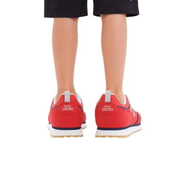 U.S. Polo Assn. - Παιδικά Sneakers Nobik NOBIK010K3NH1-RED-D Κόκκινο NOBIK010K3NH1-RED-D