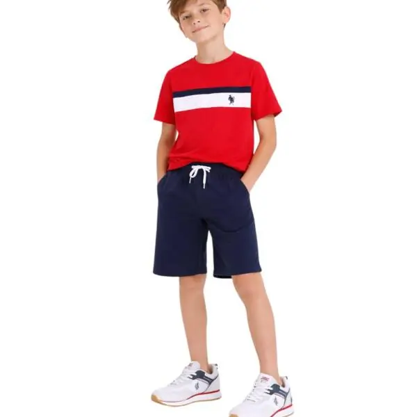 U.S. Polo Assn. - Παιδικά Sneakers Nobik NOBIK010K3/NH1-WHI Λευκό NOBIK010K3/NH1-WHI