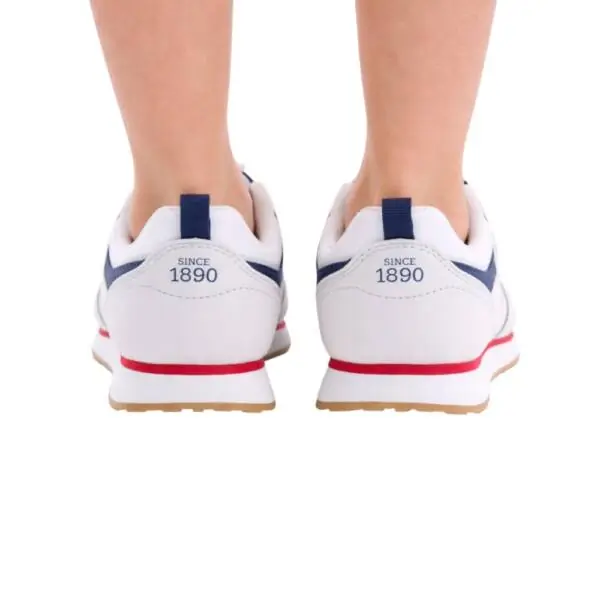 U.S. Polo Assn. - Παιδικά Sneakers Nobik NOBIK010K3/NH1-WHI Λευκό NOBIK010K3/NH1-WHI