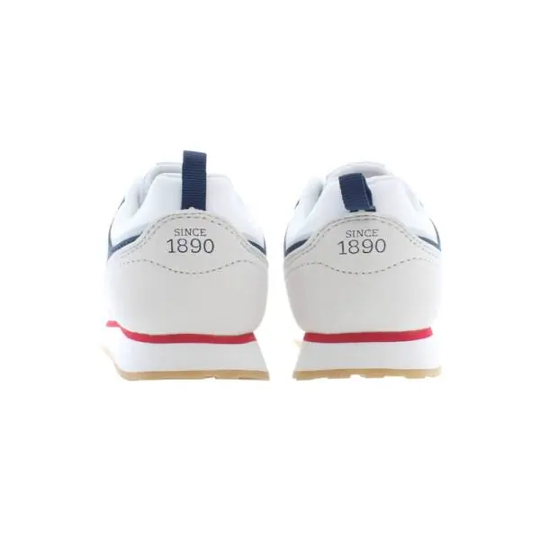 U.S. Polo Assn. - Παιδικά Sneakers Nobik NOBIK010K3/NH1-WHI Λευκό NOBIK010K3/NH1-WHI