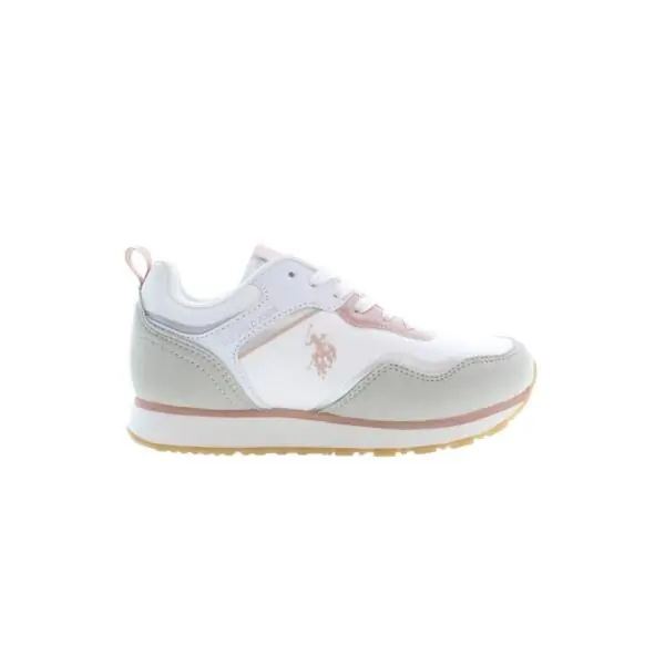 U.S. Polo Assn. - Παιδικά Sneakers Nobik NOBIK010K3NH1-WHI Λευκό/Γκρι