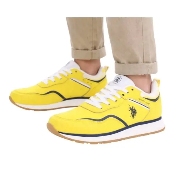 U.S. Polo Assn. - Παιδικά Sneakers Nobik NOBIK010K3NH1-YEL Κίτρινο NOBIK010K3NH1-YEL