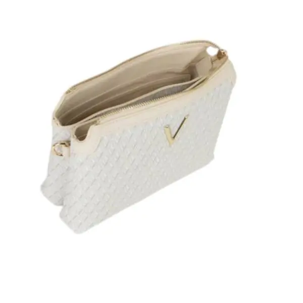 Valentino Bags - Γυναικεία Pochette Queen Re VBS9OX42-Q74 Εκρού VBS9OX42-Q74