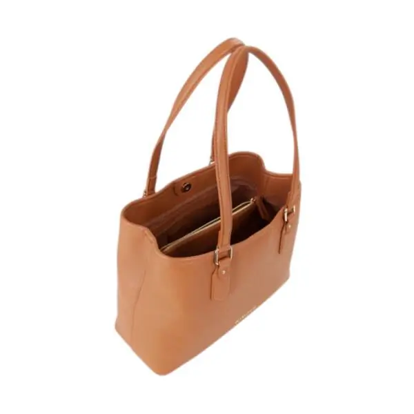 Valentino Bags - Γυναικεία Τσάντα Ώμου Brixton VBS7LX01-089 Καφέ VBS7LX01-089