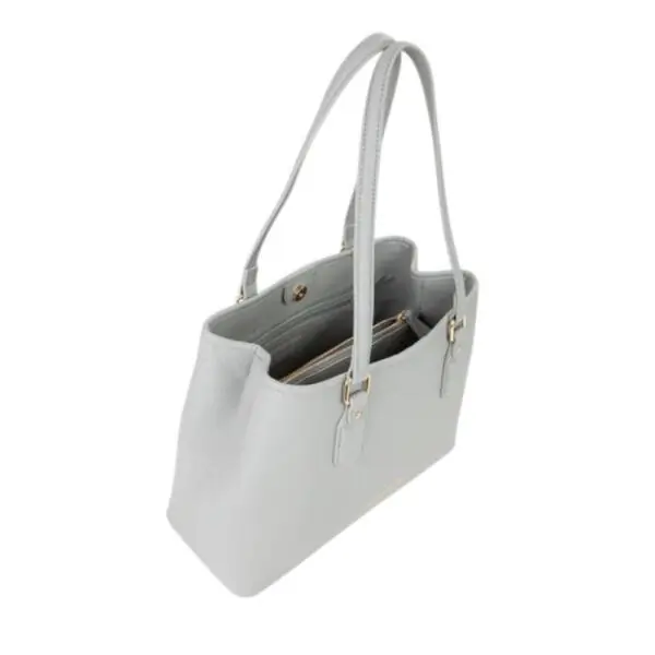 Valentino Bags - Γυναικεία Τσάντα Ώμου Brixton VBS7LX01-165 Γκρι VBS7LX01-165