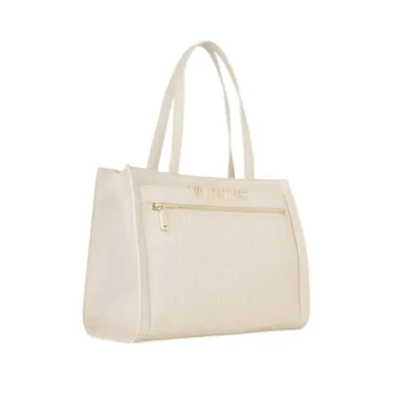 Valentino Bags - Γυναικεία Τσάντα Ώμου Cora VBS9OO01-991 Εκρού VBS9OO01-991