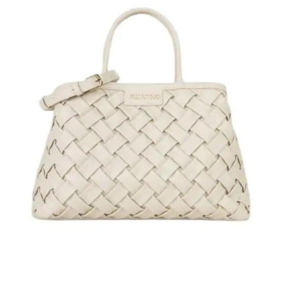 Valentino Bags - Γυναικεία Τσάντα Ώμου Ennis VBS9UA04-991 Εκρού