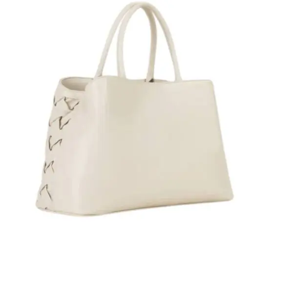 Valentino Bags - Γυναικεία Τσάντα Ώμου Ennis VBS9UA04-991 Εκρού VBS9UA04-991