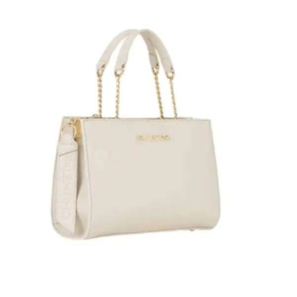 Valentino Bags - Γυναικεία Τσάντα Ώμου Hira VBS9PD04-991 Εκρού VBS9PD04-991