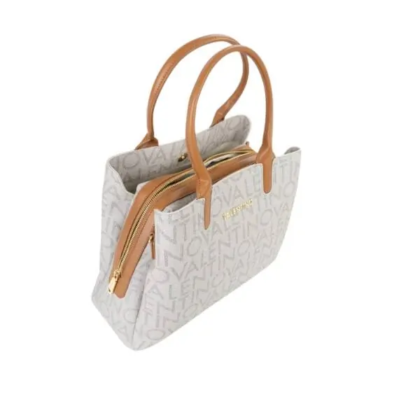 Valentino Bags - Γυναικεία Τσάντα Ώμου Regina Re VBS9IS51-192 Εκρού VBS9IS51-192
