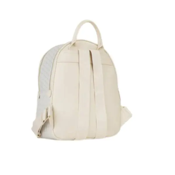 Valentino Bags - Γυναικεία Τσάντα Πλάτης Queen Re VBS9OX20-Q74 Εκρού VBS9OX20-Q74