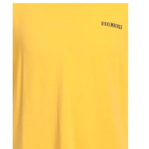 Bikkembergs - Ανδρικό T-shirt Κοντομάνικο BKK2MTS01-YELLOW Κίτρινο BKK2MTS01-YELLOW